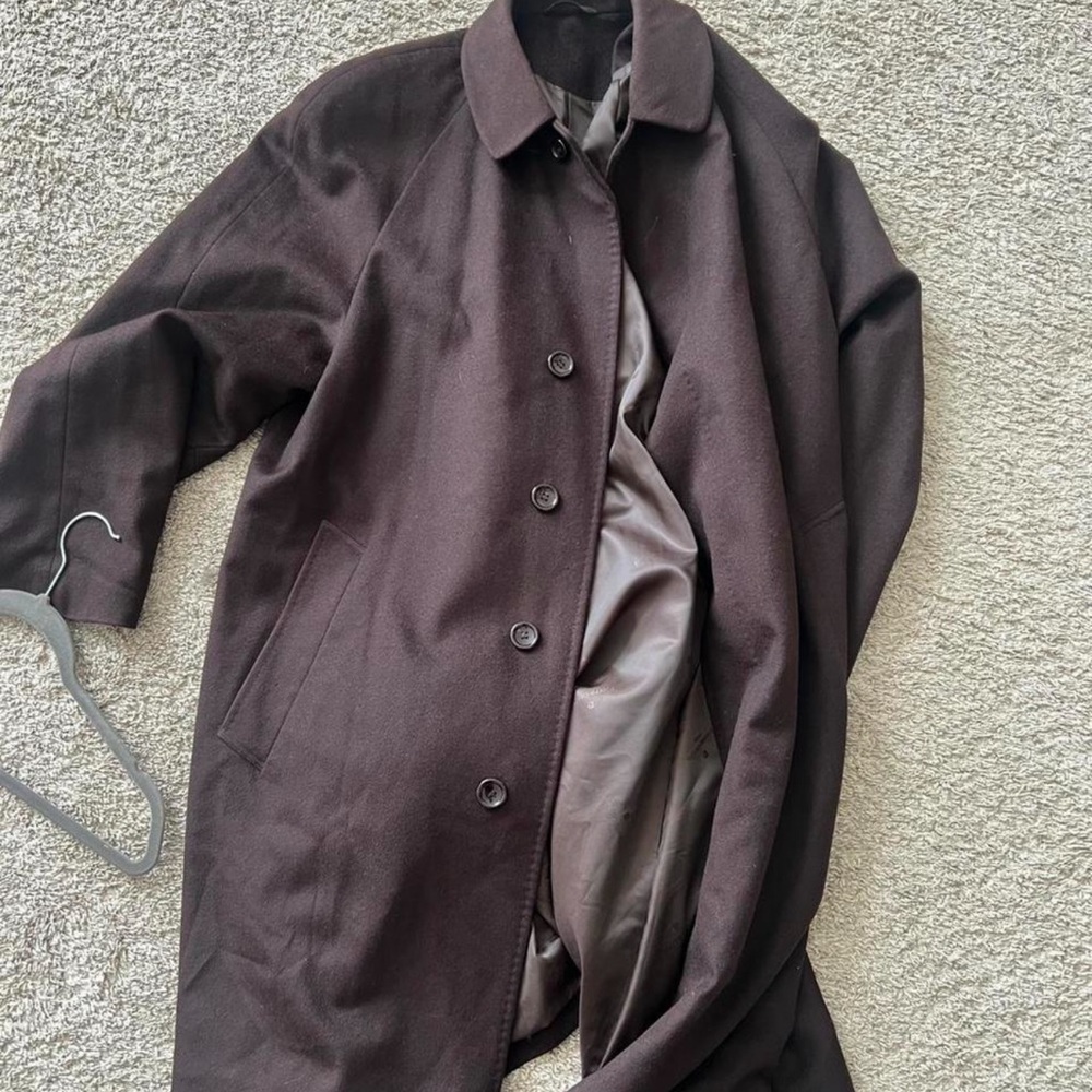 Pierre Cardin- Dark Brown Trench Coat